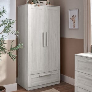 Mamas & Papas Atlas Wardrobe - Nimbus White
