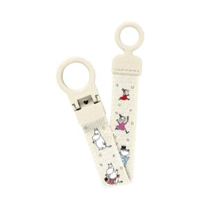 Bibs x moomin dummy clip loop ivory