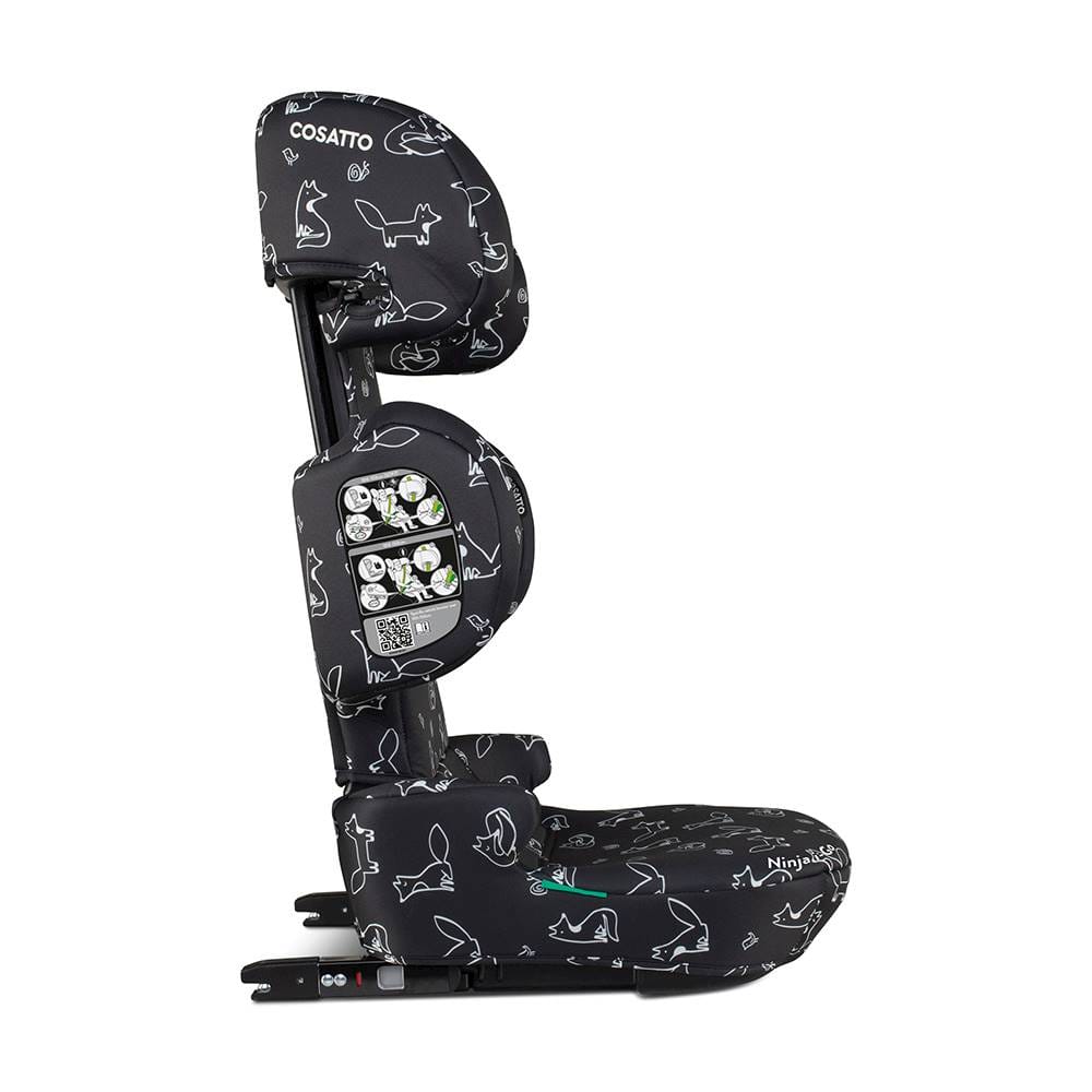 Cosatto ninja go i size travel car seat foxed (4)