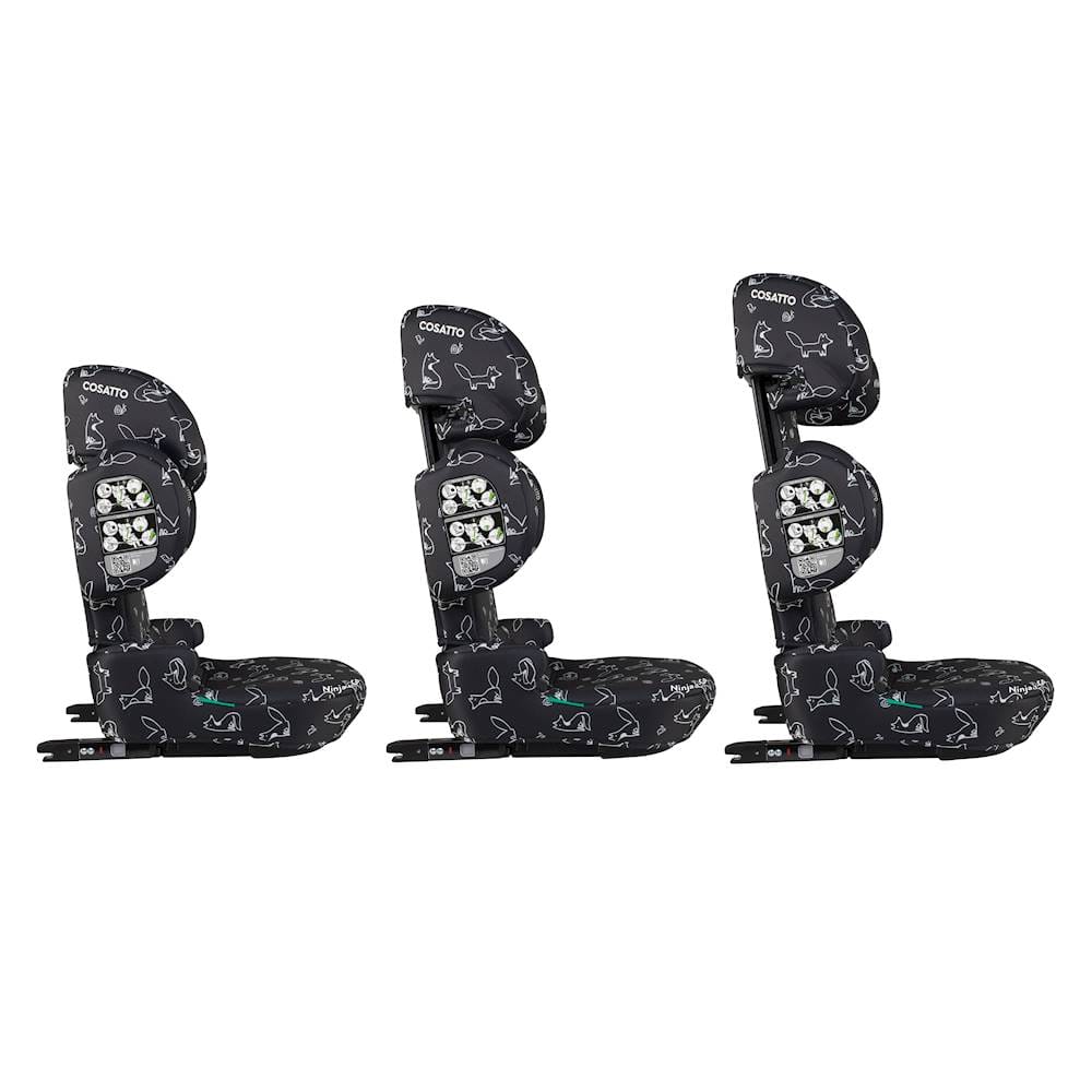 Cosatto ninja go i size travel car seat foxed (9)