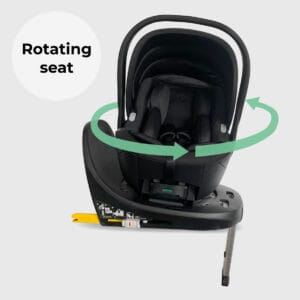 Mbcs05 rotating infant carrier car seat and base black (2)