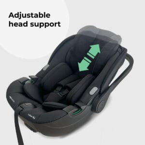 Mbcs05 rotating infant carrier car seat and base black (4)