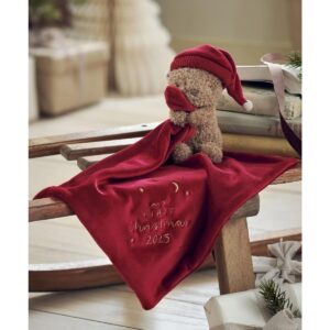 Mamas & papas my first christmas teddy bear comforter (1)