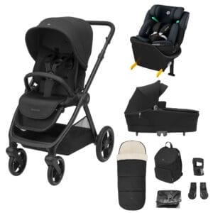 Maxi-Cosi Oxford+ Emerald 360 S Bundle - Twillic Black