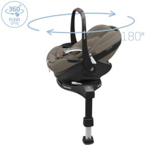 Maxicosi carseat babycarseat pebble360pro2 brown twillictruffle