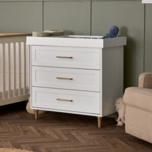 Obaby Orla Changing Unit - White with Oak