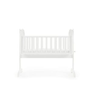 Obaby sophie swinging crib white 1
