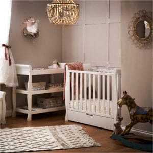 Obaby Stamford Space Saver 2 Piece Room Set - White