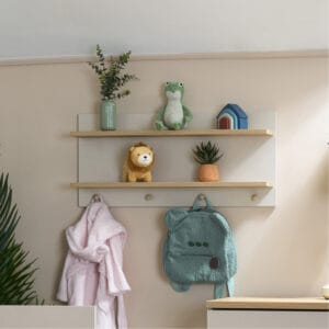 Obaby Thea Wall Shelf - Latte
