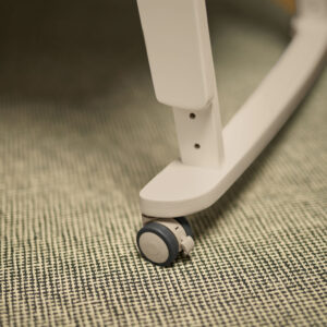 Snuzpod studio bedside crib vienna cashmere (4)