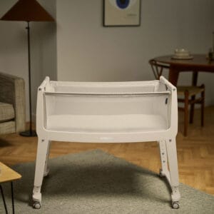 Snuzpod studio bedside crib vienna cashmere (5)