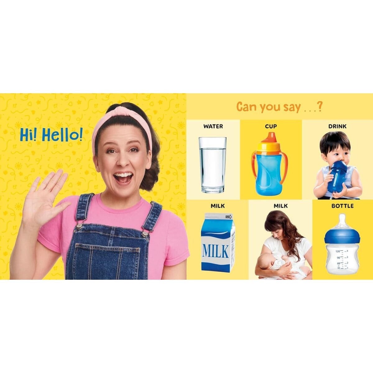 Ms Rachel: 100 First Words Board Book – Babyland