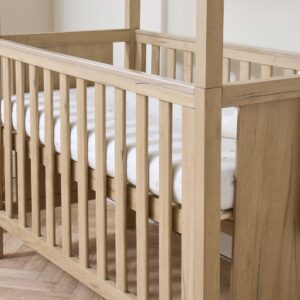 Casa 3 in 1 cot bed distressed oak 7