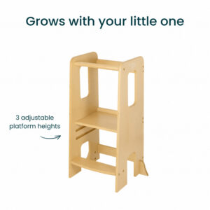 Helping Hands Montessori Toddler Learning Tower Natural