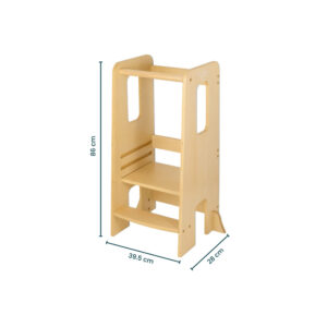 Helping Hands Montessori Toddler Learning Tower Natural