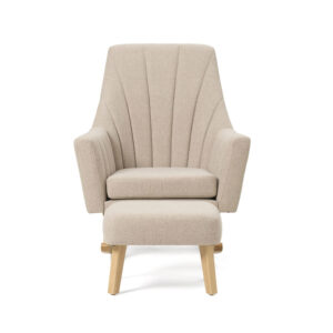 Jonah rocking chair & footstool, stone 16