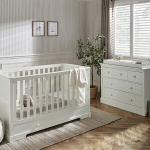 Mamas & Papas 2pc Oxford Room Set - White