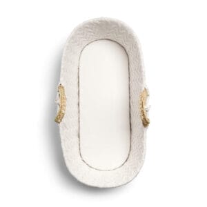 Mamas & Papas Moses Basket White Cable