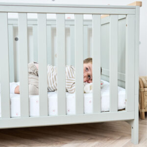 Misha cot bed sage & golden oak 14