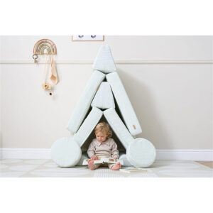 Playrama Montessori Kids Play Sofa Sea Mist (1)