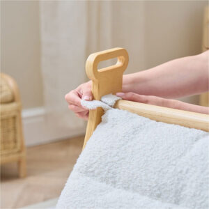 Scala Montessori Pikler Rocking Frame Cushion Boucle Natural