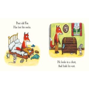 Tales from acorn wood fox's socks a lift the flap board book (1)