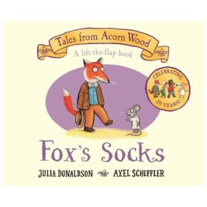 Tales from acorn wood fox's socks a lift the flap board book