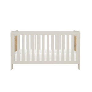 Tutti bambini alba cot bed white sand distressed oak (4)