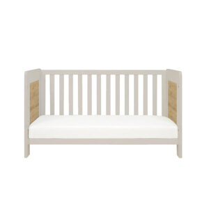 Tutti bambini alba cot bed white sand distressed oak (6)