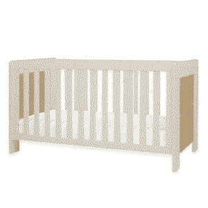 Tutti bambini alba mini cot bed white sand distressed oak (2)