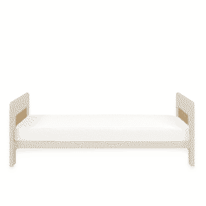 Tutti bambini alba mini cot bed white sand distressed oak (3)