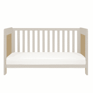 Tutti bambini alba mini cot bed white sand distressed oak (4)