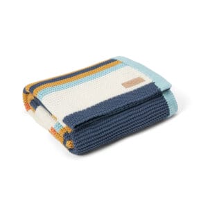 Tutti Bambini Chunky Knitted Baby Blanket - Our Planet