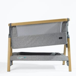 Tutti bambini cozee air bedside crib oak charcoal (16)