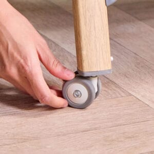 Tutti bambini cozee air bedside crib oak charcoal (7)