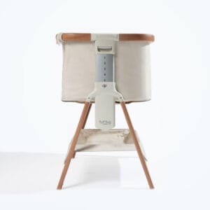 Tutti bambini cozee bedside crib scandinavian walnut ecru (13)