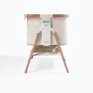 Tutti bambini cozee bedside crib scandinavian walnut ecru (14)