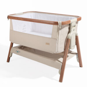 Tutti bambini cozee bedside crib scandinavian walnut ecru (15)