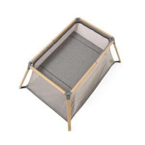 Tutti bambini cozee go 3 in 1 bassinet, travel cot & playpen oak charcoal (7)
