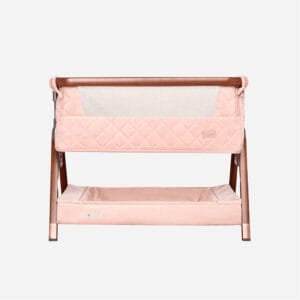 Tutti Bambini CoZee Luxe Mini Me Crib in Walnut Blush