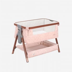 Tutti Bambini CoZee Luxe Mini Me Crib in Walnut Blush (4)