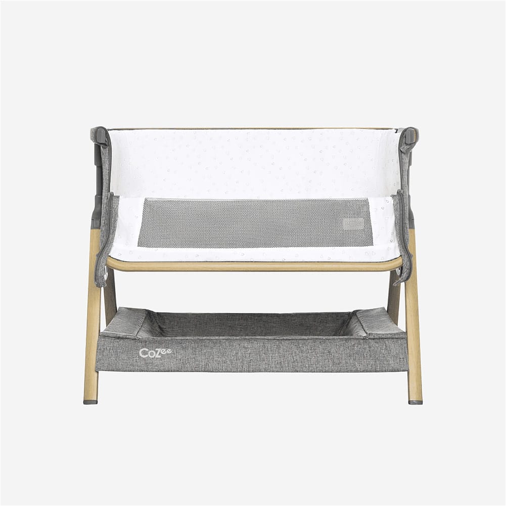 Tutti Bambini CoZee Mini Me Play Crib in Oak Charcoal (2)