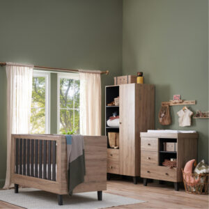 Tutti bambini como 3 piece room set distressed oak slate grey (2)