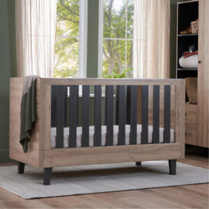 Tutti bambini como 3 piece room set distressed oak slate grey (9)