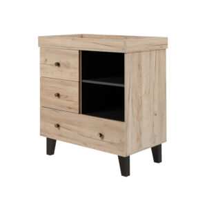 Tutti bambini como chest changer distressed oak slate grey (5)