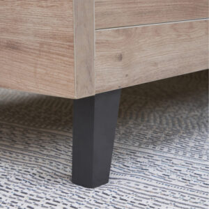 Tutti bambini como cot bed distressed oak slate grey (2)