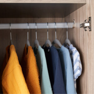 Tutti bambini como wardrobe distressed oak slate grey (2)