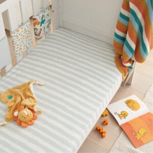 Tutti Bambini Cot Bed Fitted Sheets 2pk Run Wild (2)