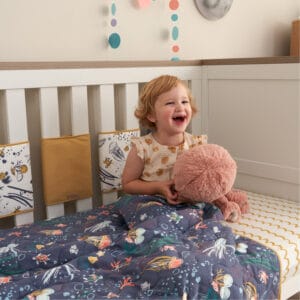 Tutti Bambini Cot & Cot Bed Coverlet Our Planet (2)