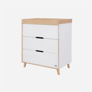Tutti bambini fika chest changer white light oak (1) 1